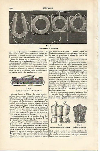 LAMINA ESPASA 24685: Tipos de salvavidas