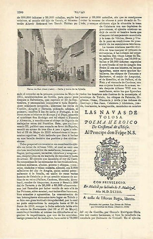 LAMINA ESPASA 24694: Calle de Navas de San Juan en Jaen