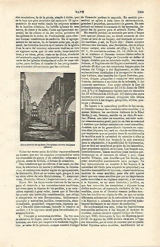 LAMINA ESPASA 24698: Nave central de la iglesia de San Galgano en Siena