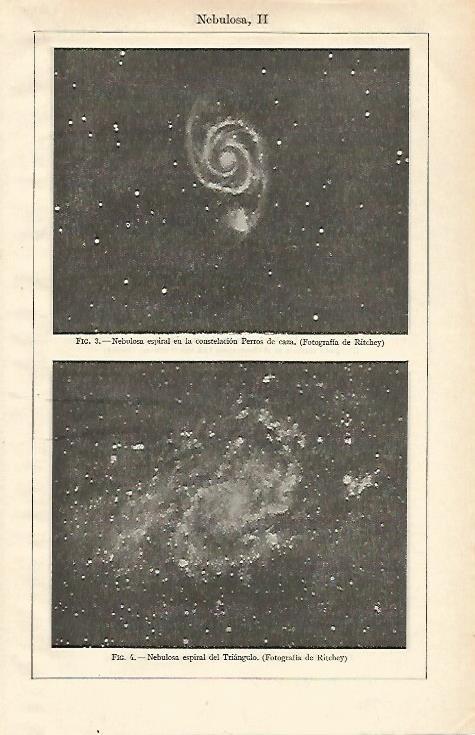 LAMINA ESPASA 24716: Nebulosa en la constelacion Perros de Caza