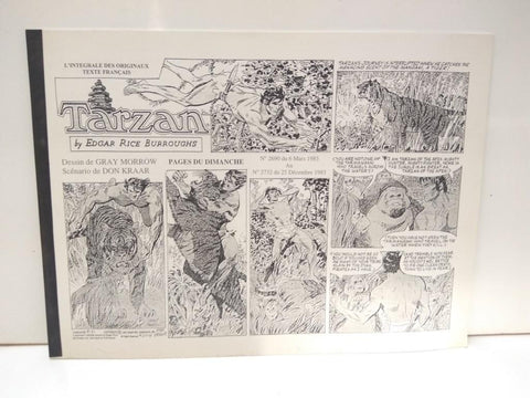 TARZAN (Gray Morrow), Pages du Dimanche: Del Numero 2690 (06-03-1983) a 2732 (25-12-1983)