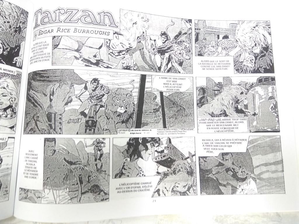 TARZAN (Gray Morrow), Pages du Dimanche: Del Numero 2690 (06-03-1983) a 2732 (25-12-1983)