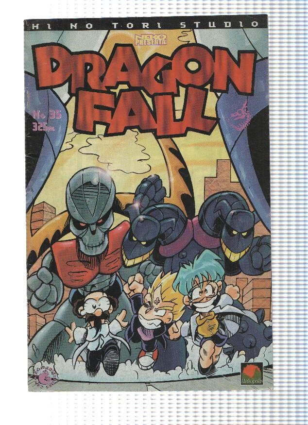 DRAGON FALL, Numero 35: Hay Hostias para parar un tren (Camaleon Ediciones)