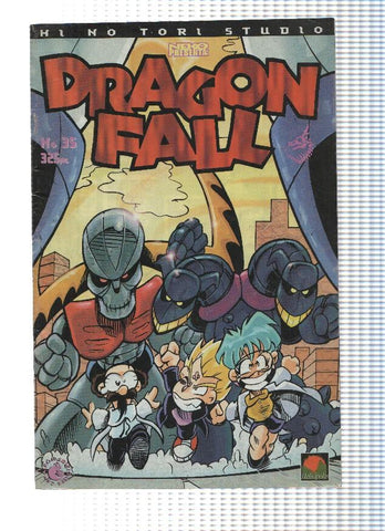 DRAGON FALL, Numero 35: Hay Hostias para parar un tren (Camaleon Ediciones)