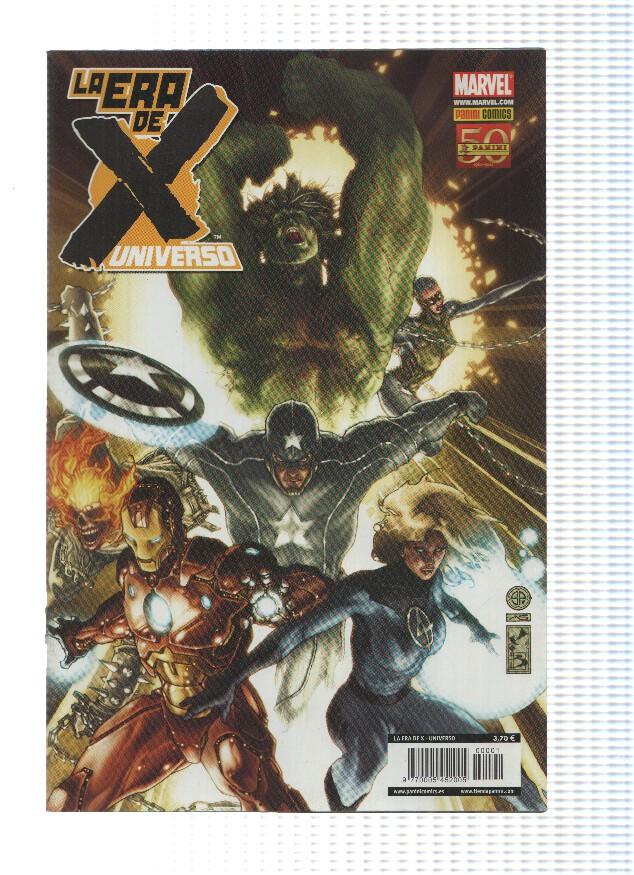 LA ERA DE X: UNIVERSO, Numero 01: Vengadores 1 y 2, Spiderman y Dazzler (Panini 2011)