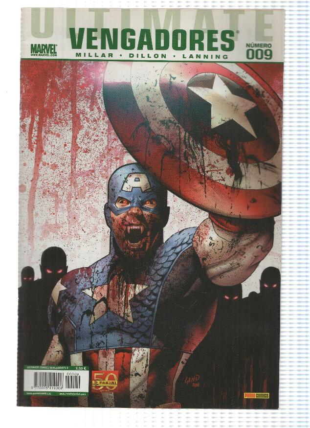 ULTIMATE COMICS VENGADORES, Numero 09: Blade Vs. Los Vengadores 5 y 6 (Panini 2011)