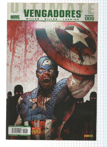 ULTIMATE COMICS VENGADORES, Numero 09: Blade Vs. Los Vengadores 5 y 6 (Panini 2011)