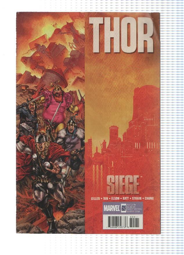 THOR, Volume 1, Numero 609: Siege, Ragnarok, Part 3 (Marvel 2010)