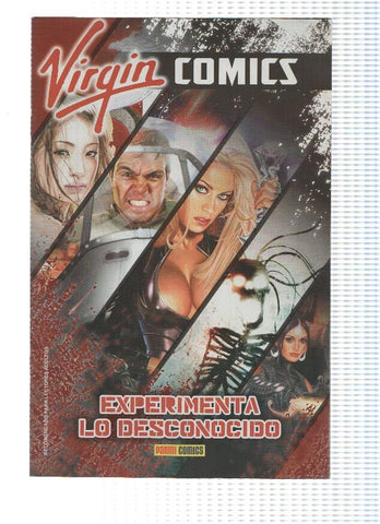 VIRGIN COMICS: EXPERIMENTA LOS DESCONOCIDO (Panini 2008)