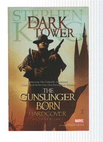 DARK TOWER: GUNSLINGER'S GUIDEBOOK - Stephen King, PORTADA AL REVES (Marvel 2007)