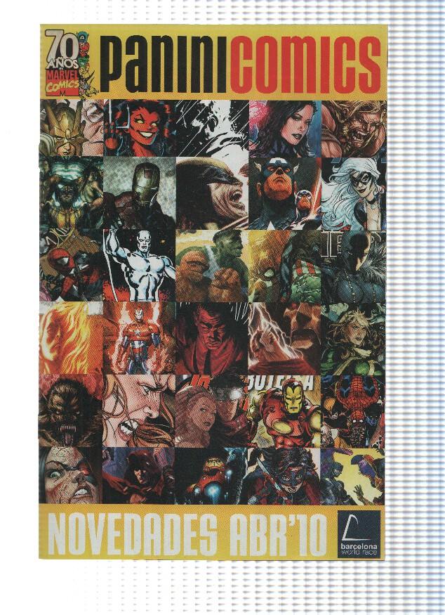 PANINI COMICS NOVEDADES: Abril 2010 (Panini 2010)