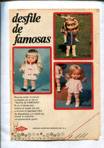 Propaganda Muñecas Famosa