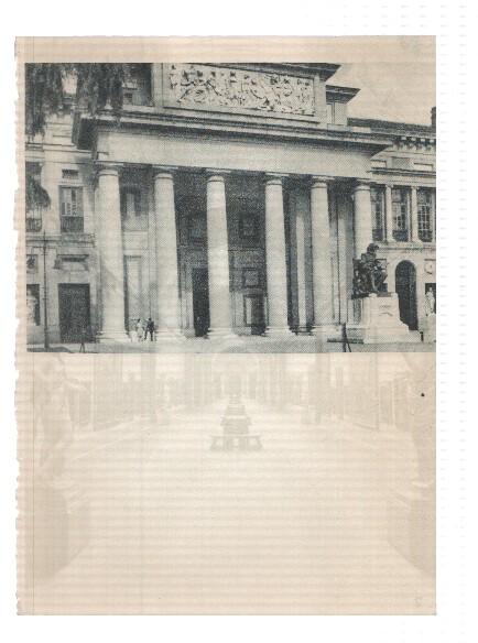 El Museo del Prado, laminas 01 y 02: Fachada principal y Galeria de pintores españoles