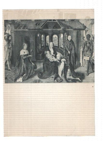 El Museo del Prado, laminas 07 y 08: Adoracion de los Reyes (Memling y El Bosco)