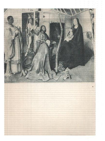 El Museo del Prado, laminas 07 y 08: Adoracion de los Reyes (Memling y El Bosco)