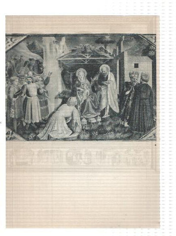 El Museo del Prado, laminas 13 y 14: La anunciacion y La adoracion de los reyes (Fray Angelico)