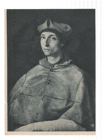 El Museo del Prado, laminas 19 y 20: El Cardenal y La Sagrada Familia (Rafael)