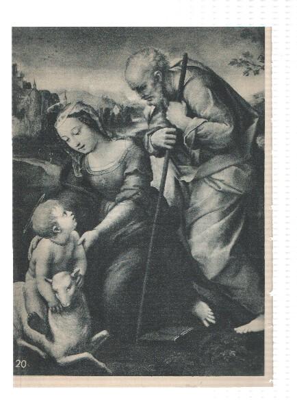 El Museo del Prado, laminas 19 y 20: El Cardenal y La Sagrada Familia (Rafael)