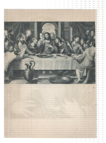 El Museo del Prado, laminas 29 y 30: Retrato de dama (Tintoretto) y La ultima cena (Juan de Juanes) 