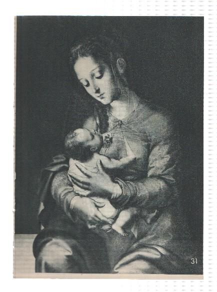 El Museo del Prado, laminas 31 y 32: La Virgen y el Niño (Luis Morales) y La infanta Isabel Clara Eugenia (Sanchez Coello)