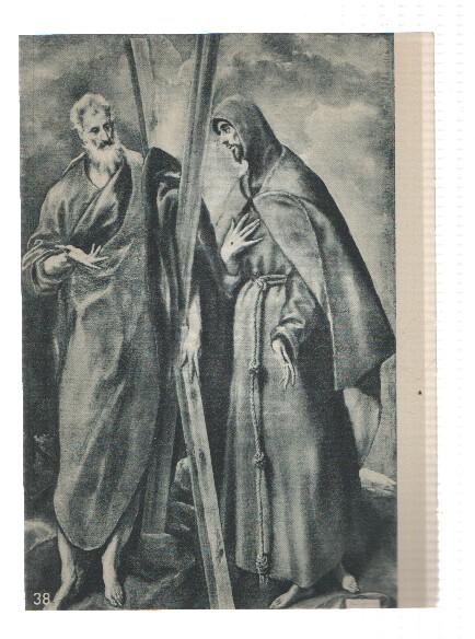 El Museo del Prado, laminas 37 y 38;: Don Rodrigo Vazquez y San Andres y San Francisco (El Greco)
