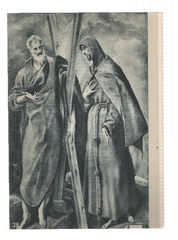 El Museo del Prado, laminas 37 y 38;: Don Rodrigo Vazquez y San Andres y San Francisco (El Greco)