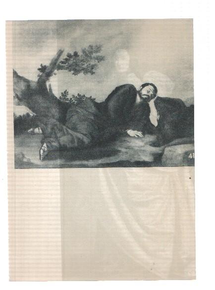 El Museo del Prado, laminas 41 y 42: El sueño de Jacob (Ribera) y Santa Casilda (Zurbaran)