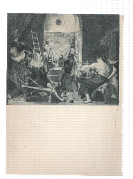 El Museo del Prado, laminas 47 y 48; Los borrachos y Las hilanderas (Velazquez)