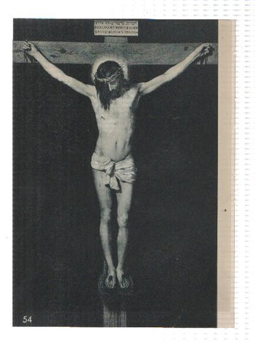 El Museo del Prado, laminas 53 y 54: El niño de vallecas y Jesus Crucificado (Velazquez)