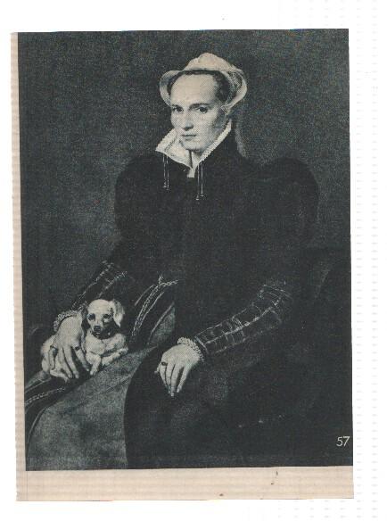 El Museo del Prado, laminas 57 y 58: La mujer de pintor y Pejeron (Antonio Moro)