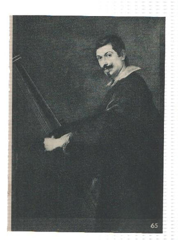 El Museo del Prado, laminas 65 y 66: Retrato de musico (Van Dyck) y Autorretrato (Rembrandt)