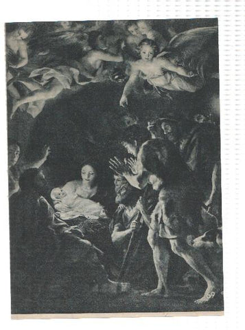 El Museo del Prado, laminas 69 y 70: Adoracion de los pastores (Mengs= y El parnaso (Poussin)