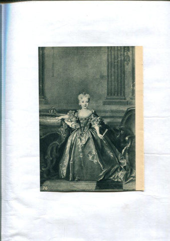 El Museo del Prado, laminas 75 y 76: Luis I (Houasse) y Maria Ana Victoria de Borbon (Largilliere)