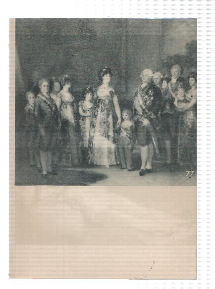 El Museo del Prado, laminas 77 y 78: La familia de Carlos V y Maja desnuda + Maja vestida (Goya)