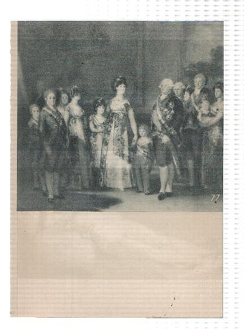 El Museo del Prado, laminas 77 y 78: La familia de Carlos V y Maja desnuda + Maja vestida (Goya)