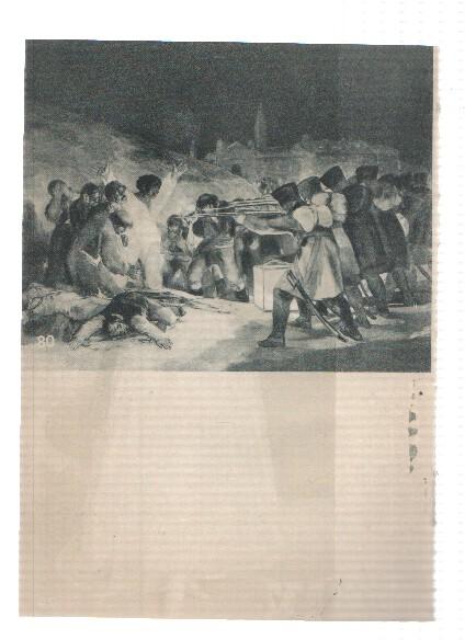 El Museo del Prado, laminas 79 y 80: Doña Tadea Arias de Enriquez y Los Fusilamientos del 3 de mayo (Goya)
