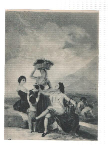 El Museo del Prado, laminas 85 y 86: La pradera de San Isidro y La Vendimia (Goya)