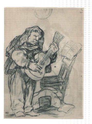 El Museo del Prado, laminas 89 y 90: Dibujos (Goya)