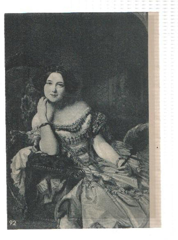 El Museo del Prado, laminas 91 y 92: Retrato de Goya (Vicente Lopez) y La condesa de Vilches (Federico de Madrazo)
