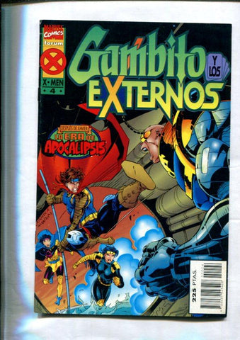 Gambito y los Externos: La era de Apocalipsis numero 4: El laberinto