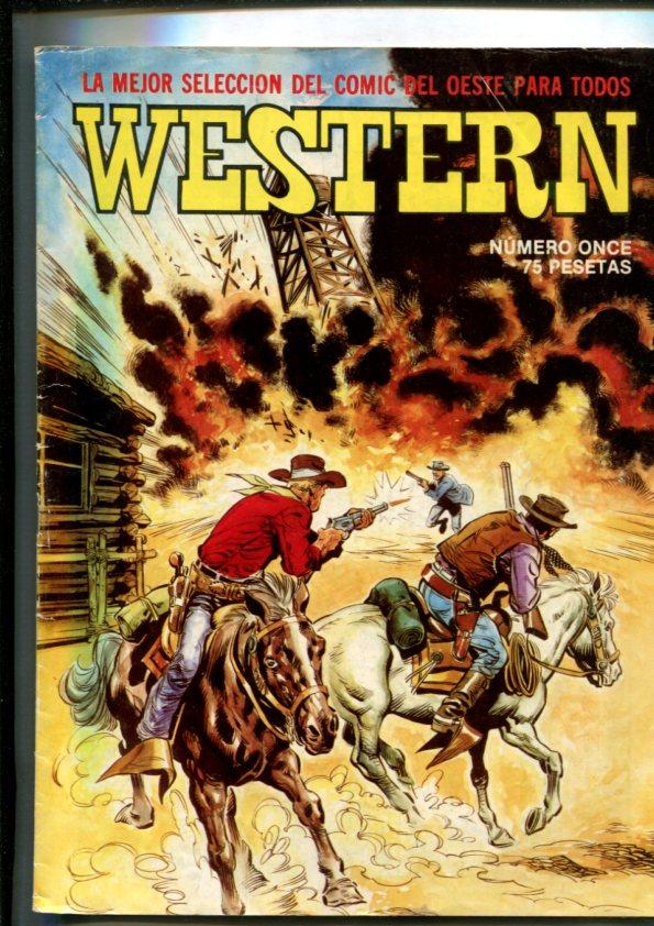 Western numero 11: Oro negro (prieto muriana)-Un mal pensamiento y Dos razas (ambros)-Un buen chico (Robert Llin)