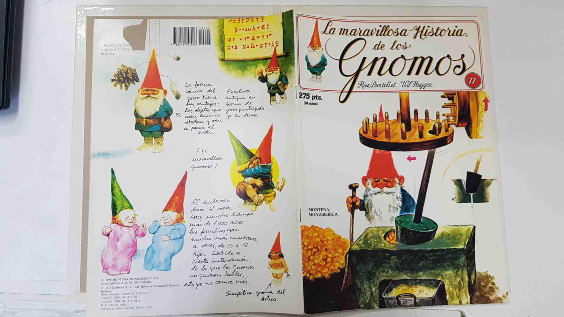 La maravillosa historia de los gnomos fasciculo numero 11