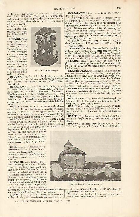 LAMINA ESPASA 11421: Iglesia romanica de Hix Francia