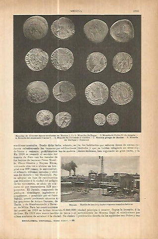 LAMINA ESPASA 17865: Monedas acuñadas en Mesina