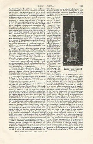 LAMINA ESPASA 21111: Relicario de Santa Juliana
