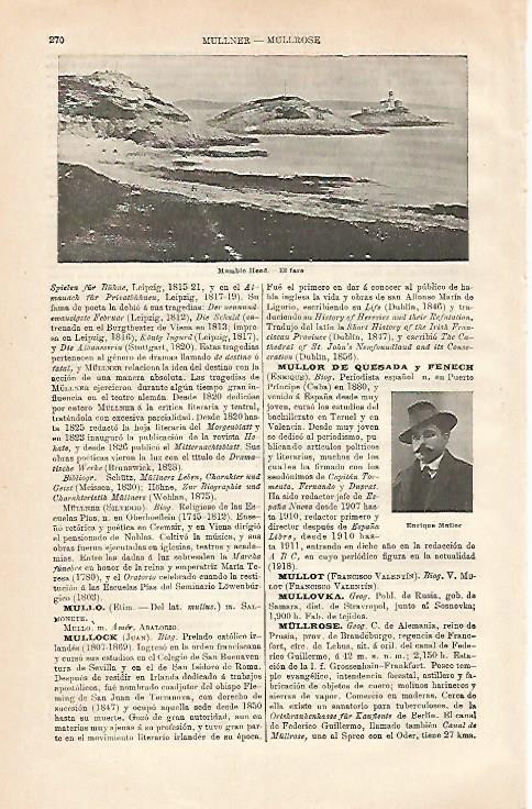 LAMINA ESPASA 24488: El faro de Mumble Head
