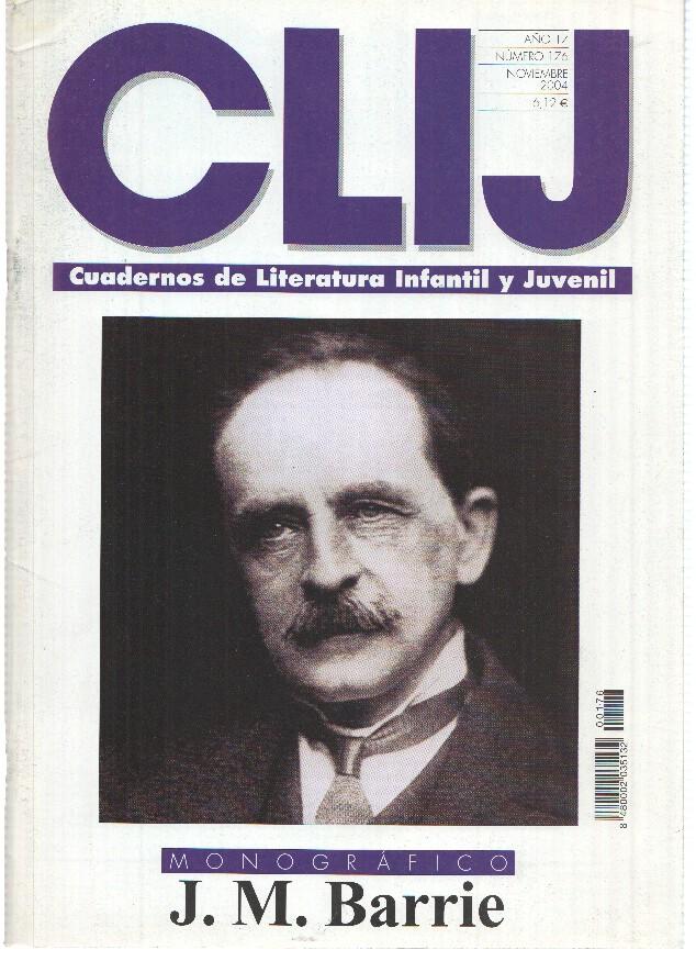 Revista: CLIJ, (Cuadernos de Literatura Infantil y Juvenil), Numero 176: Monografico J.M Barrie (Torre de Papel 2004)