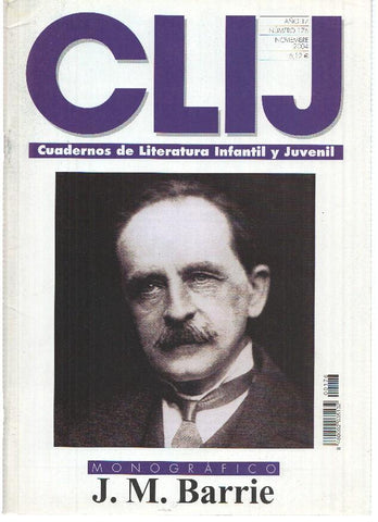 Revista: CLIJ, (Cuadernos de Literatura Infantil y Juvenil), Numero 176: Monografico J.M Barrie (Torre de Papel 2004)
