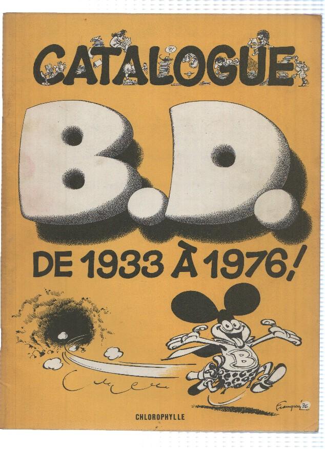 CATALOGUE B.D de 1933 a 1976 (Chlorophylle 1977)