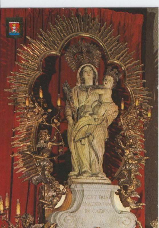 Postal 012840: Virgen Nuestra Señora de la Palma, Algeciras (Cadiz)